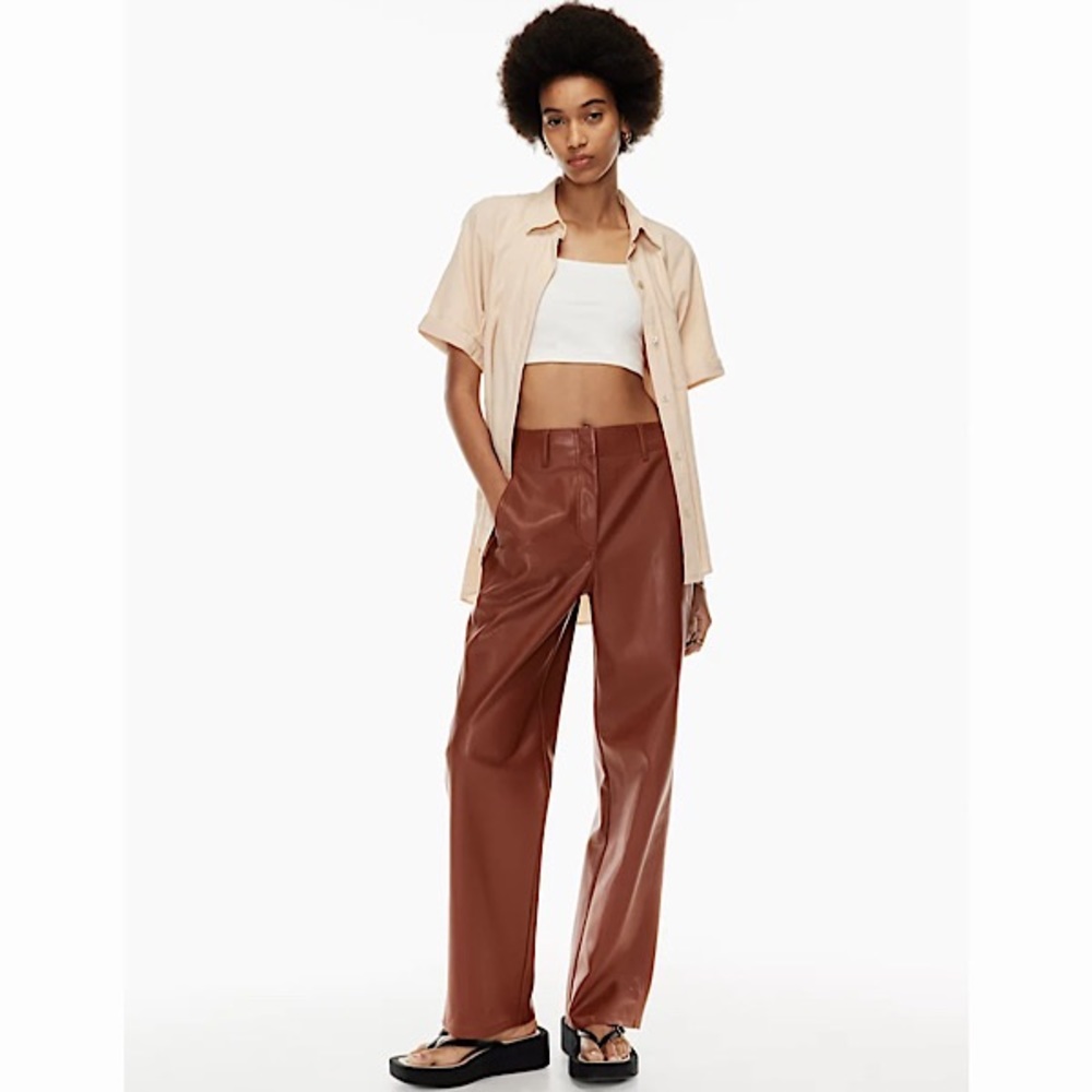 Wilfred Free (Aritzia) ‘Ascendant’ Vegan Leather Pants